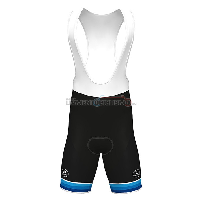 Abbigliamento Ciclismo European Champion Trek Manica Corta 2022 Bianco Rosso